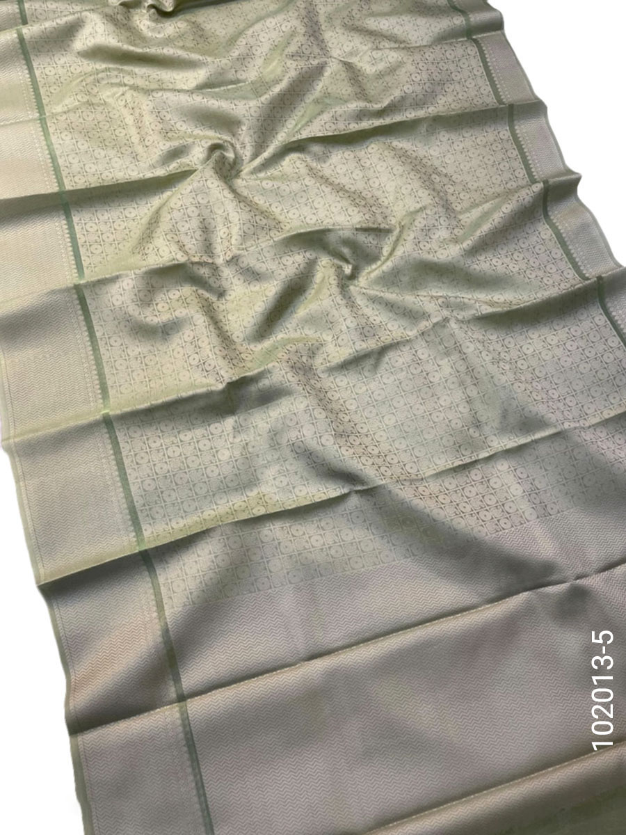 Art Silk Zari Jamdani Work Banarasi Saree Wholesale view 6