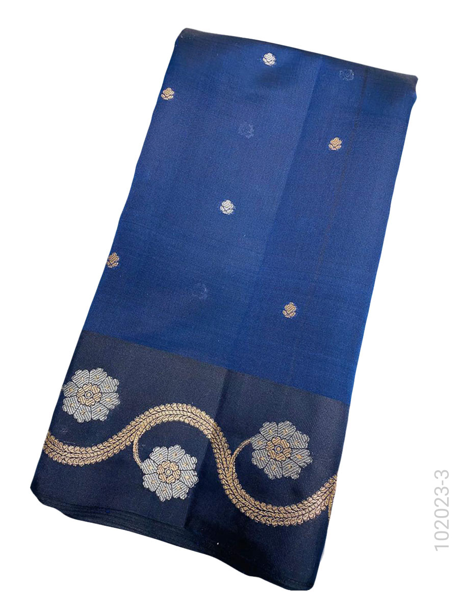 Katan Silk Zari Work Banarasi Saree Wholesale view 4