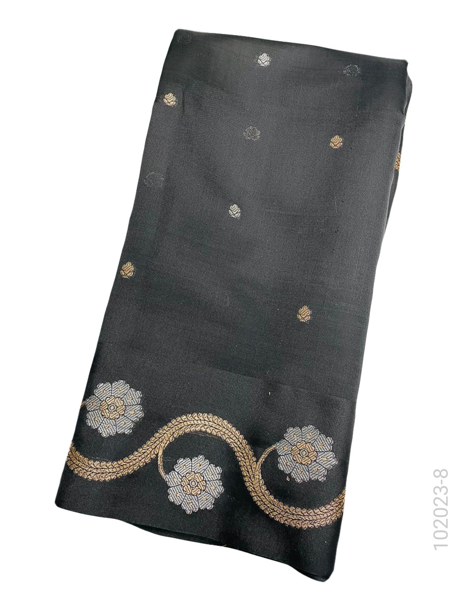 Katan Silk Zari Work Banarasi Saree Wholesale view 9