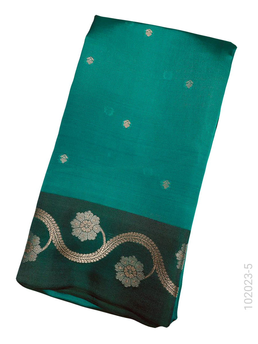 Katan Silk Zari Work Banarasi Saree Wholesale view 6