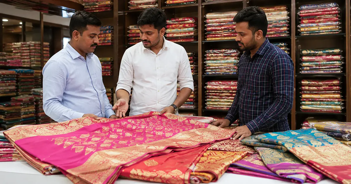 The Ultimate Wholesale Banarasi Saree Buying Guide for Wholesalers and Resellers