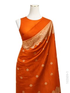 Soft Silk Zari Work Designer Banarasi Saree view 2