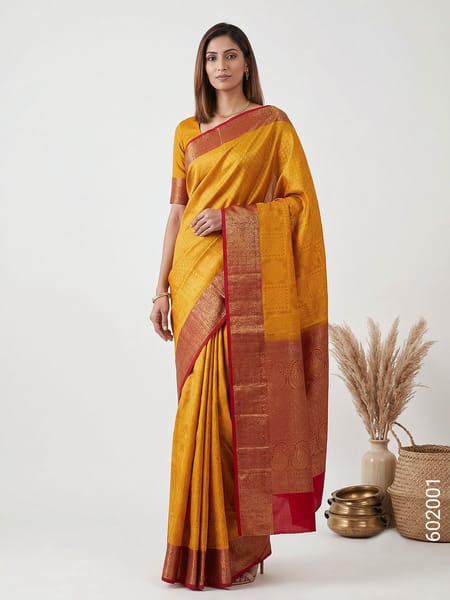 Gold Faux Cotton Silk Zari Under 999 Wholesale