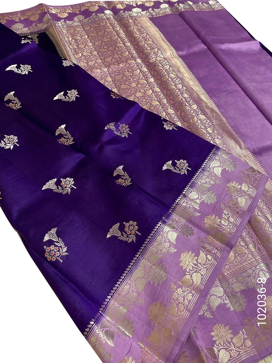 Dupion Silk Designer Banarasi Saree view 9
